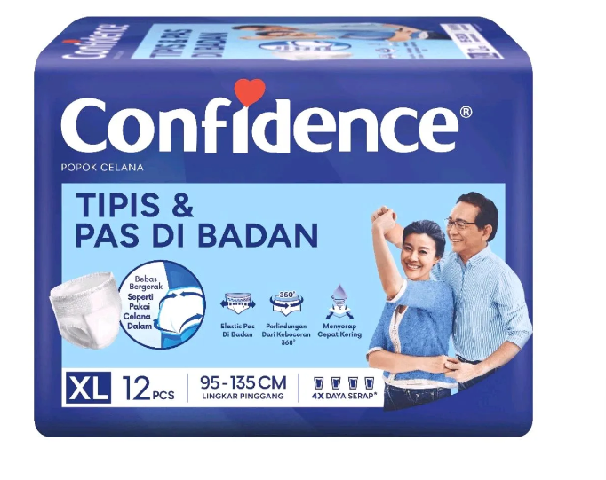 pampers confidence xl